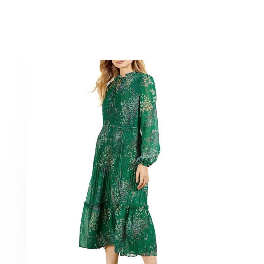 Ted Baker size 2– US 6– green midi dress